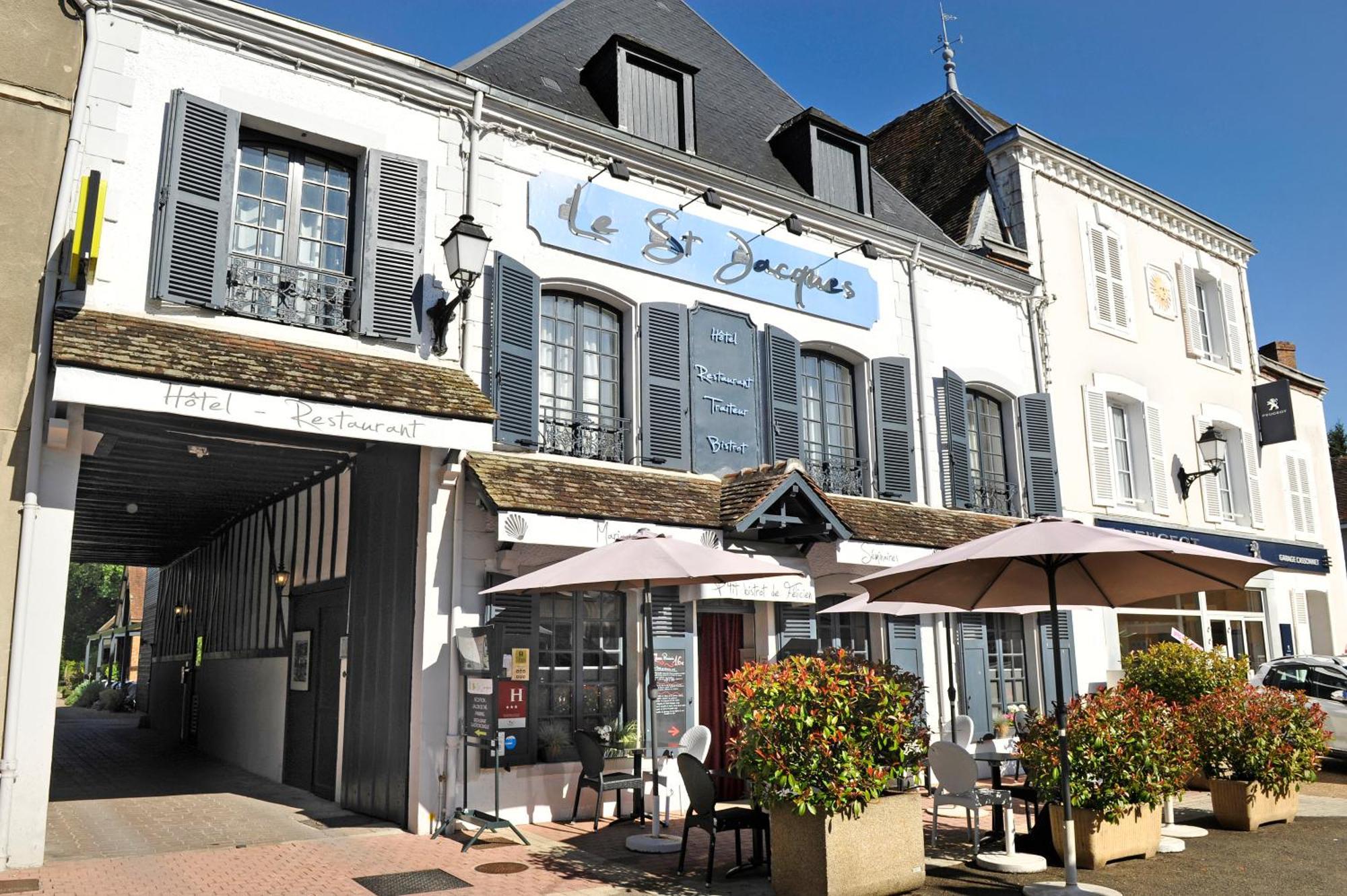 Hotel Le Saint-Jacques Cloyes-sur-le-Loir Exterior foto